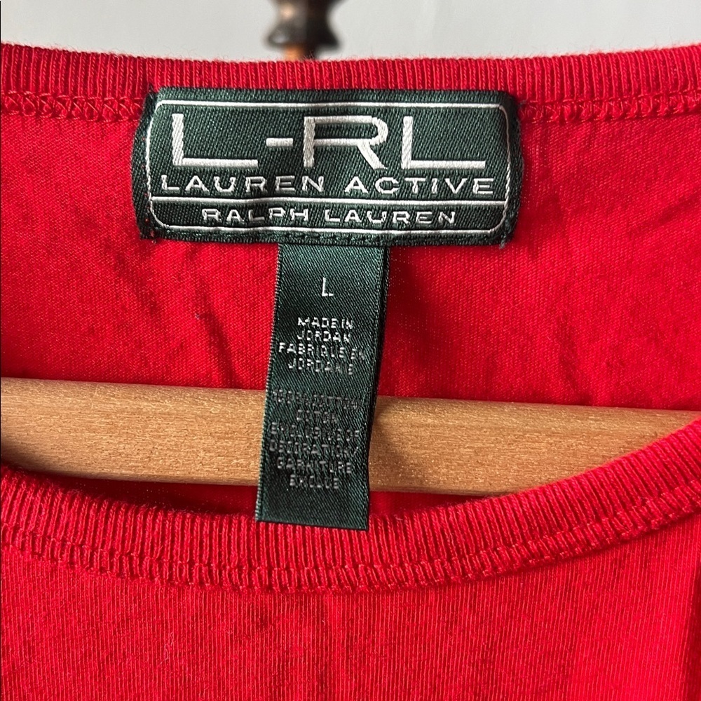 Lauren Ralph Lauren Embroidered Shirt Size Large - Picture 3 of 4